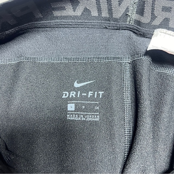 Nike Pro Active Compressions Size Small Men’s Black Dri Fit Work Out Train - Picture 7 of 8